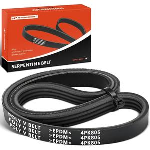 A-Premium 31.73 Inch Air Conditioning Stretch Fit Serpentine Belt Compatible with Subaru Outback 2008-2011, Forester 2009-2013, Impreza 2008-2014, WRX 2013-2016, WRX STI 2013-2021, H4 2.5L, Gas Only