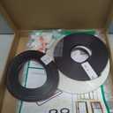 DIY Magnetic Window Insulation Kit 56"x35" Indoor Clear Film for Heat and Cold Winterizing Kit Cuttable Transparent Window Covering