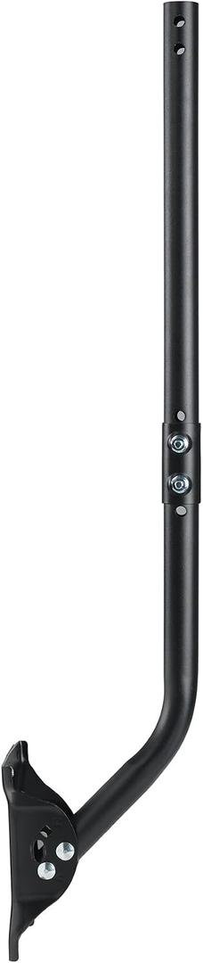 Adjustable Outdoor Antenna Mounting Pole - Universal J Pipe Mount for Antenna & Weather Station - Easy Installation, Solid Structure, Weather Proof (Diameter 1 1/4", Length 33 1/4")