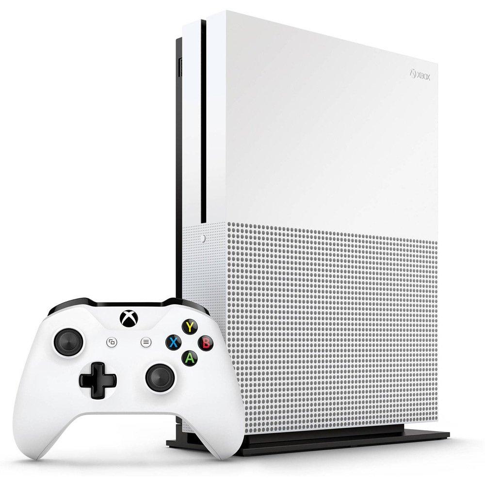 Microsoft Xbox One S 1TB Console, White 