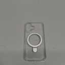 TORRAS Magnetic for iPhone 16 Case with Stand, Built-in Stand Compatible with MagSafe, 3X Military-Grade Protection, Translucent Slim Phone Case for iPhone 16 6.1'', Crystal Clear