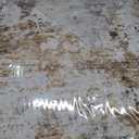 6X9 Abstract Washable Area Rugs for Living Room-Golden Brown