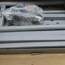 Portable Wheelchair Ramp with Handrails, 1-7" Aluminum Handicap Ramp for Home Steps, Stairs, Porches, Heavy Duty Folding Threshold Ramp with Non-Slip Surface & Safety Rails, Supports up to 770 lbs