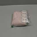 OVZME Berry Blush Pink Shower Curtain Set with 12 Hooks, 3D Embossed Fabric Shower Curtain for Bathroom - Soft Cloth & Hotel Spa, Water Resistance, Machine Washable, 72X72, Blush Pink