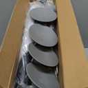 Lianjindun Toilet Safety Rails, Adjustable Toilet Frame for Elderly, Seniors, Handicap & Disabled, Foldable Handicap Toilet Handles Fit Any Toilets (300 LB) (Gray)