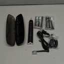 Aquasonic Black Series Ultra Whitening Toothbrush  ADA Accepted Electric Toothbrush- 8 Brush Heads & Travel Case  40,000 VPM Electric Motor & Wireless Charging - 4 Modes w Smart Timer (1 Count (Pack of 1))