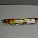 MeoHui Cat Toys for Indoor Cats, Interactive Cat Toy 2PCS Retractable Wand Toy and 9PCS Cat Feather Toys Refills, Funny Kitten Toys Cat Fishing Pole Toy for Bored Indoor Cats Chase and Exercise