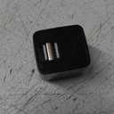 ZGEAR 2,4A DUAL WALL CHARGER BLACK