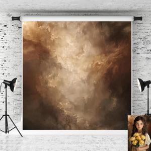 Kate Brown Abstract Texture Backdrop Fine Art Background Brown Photo Background Studio Props,10x10ft (3)