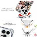 Winter Merry Christmas Case for iPhone 16 Pro Max,Christmas Aesthetic Collage, Trendy Soft TPU Bumper Cover Case for iPhone 16 Pro Max