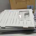 Plastic Cat House Outdoor & Indoor, Feral Cat Houses with Escape Door, Waterproof Outdoor Cat House for Feral Cats, Outside Cat Shelter for Small Pet, Assemble Easily-Grey