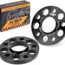 KSP 5X112mm Wheel Spacers,15mm 66.56mm Hubcentric Bore Forged Tuning Spacer for Most Newer A4 S4 A5 S5 A6 S6 A7 S7 A8 Quattro, 2019+ (G-Chassis),2pcs