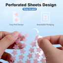 QUSTERE Pimple Patches for Face, Hydrocolloid Acne Patches, Cute Star Zit Covers, Colorful Spot Stickers with Tea Tree, Salicylic Acid & Cica Oil| 4 Sizes (8mm, 10mm, 12mm & 14mm) | 720 Count