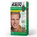 Just For Men Shampoo-In Color (Formerly Original Formula), Mens Hair Color with Keratin and Vitamin E for Stronger Hair - Dark Blond/Lightest Brown, H-15, Pack of 1