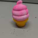 Ice Cream Squeeze Squishy,Ice Cream Cone Squishy Slow Rise Sensory Fidget Toy Favors Summer Sensory Stress Relief Suitable for Adult use in Offices and Homes (Pink)