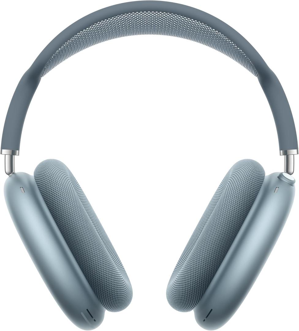 Apple AirPods Max Wireless Over-Ear Headphones, Pro-Level Active Noise Cancellation, Transparency Mode, Personalized Spatial Audio, USB-C Charging, Bluetooth Headphones for iPhone - Blue