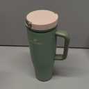 Reuseable Breastmilk Storage Bottle, Portable Breast Milk Cooler for Outdoor Travel TSA Approved, 40oz Larger Capacity Chiller Container Keeps Milk Fresh for 24+ Hours (Green)