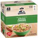 Quaker Instant Oatmeal, Apples and Cinnamon, Individual Packets (48 Count of 1.51 oz Packets), 72.48 oz, BBD 02/20/2027