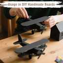 Mat Board Center, Pack of 5, 9X12 Foam Boards Acid Free Black Foam Core Boards for Mounting, Crafts, Display, Presentation and Projects, 3/16" Thick