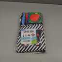 4 PCS Black and White High Contrast Baby Toys 0-3-6 Months Newborn Essential Toy for Babies Crinkle Sensory Book Brain Development Tummy Time Mirror Infant Carseat Rattle Shower Easter Gifts Boy Girl