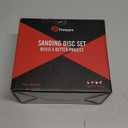 133 PCS Sanding Disc Drill Polishing Kit Sanding Attachment, 3 Inch Wet Dry Headlight Restoration Kit, Hook and Loop Sandpaper Buffing Pads with Rotary Tools for Car Wood Metal Glass Resin Expoxy