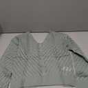 Libsorge Womens Sexy Off The Shoulder Sweater Spring Summer Fall 2025 Trendy Lightweight Ladies Dressy Casual Outfits Cute Crochet Knit Hollow Out V Neck Long Sleeve Button Cardigan Sage Green S