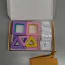 Toddler Girl Toys, Magnetic Tiles 44pcs, Birthday Gifts Ideas for Girls Age 3-5, Magnetic Building Blocks, Magnet STEM Montessori Toddler Kids Christmas Toys Gifts for 3 4 5 6 7 Year Old Girls