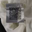 Man Hooded Vest White Rave Outfit Burning Man Large