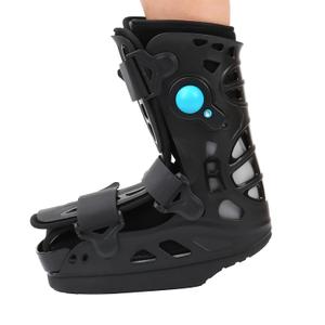 Offloading Walking Boot Inflatable Walker Fracture Boot for Heel Pain or Ankle Sprained Medical Short Air Cam Walker Brace for Fracture, Achilles Tendon Injury, Ulcerations (Medium)