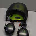 Forestry Safety Helmet Chainsaw Helmet with Mesh Face Shield and Ear Muffs 3 in 1 Forestry Hard Hat, 53-63 CM