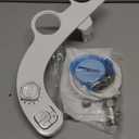 Hot and Cold Bidet Attachment for Toilet, Ultra-Slim Bidet Attachment Warm Water, Non-electric Adjustable Pressure Self Cleaning Dual Nozzle Control for Posterior, Feminine Wash