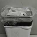 SONGMICS Laundry Hamper, 23.8 Gal. (90L) Laundry Basket, Collapsible Clothes Hamper, Removable and Washable Liner, Metal Wire Frame, for Bedroom Bathroom, Black and Gray ULCB190G01