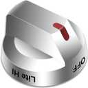 DG94-03500A/Z DG94-04167 DG94-03500U Stove Knob Replacement Gas Stove Knobs Compatible with Samsung Models NX60T8111SS NX60T8311SS NX60T8711SS for Samsung Oven Burner Top Stove knobs