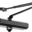 Dynasty Hardware Door Closer, Grade 1 Heavy Duty Commercial Hydraulic Closer, Self-Closing, Adjustable Spring Size 1-4, ADA Compliant, Surface Mount, Sprayed Duronotic Bronze, Series 1614