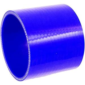 ID 4" (102mm)) Straight Silicone Coupler, Length 4" (102mm), 4-Ply Reinforced Wall Thickness 0.2 (5mm), High Performance Automotive Pure Silicone Hose, Blue