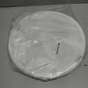 BATTOO Large Collapsible Laundry Basket Foldable Mesh Pop Up Hamper with Handles for Laundry Room, Bathroom, Kids Room, College Dorm, Travel, Storage Organizer White (13.5 x 24 inch)