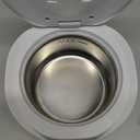 Dental Ultrasonic Retainer Cleaner Machine: 45kHz Dental Cleaning Pod with Digital Timer & 200ML, Deep Cleaning for Dentures, Mouth Guards, Aligners, Night Guards, Braces, Toothbrush Heads & Jewelry (White)