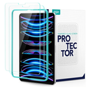 ESR 2 Pack Screen Protector for iPad Air 5th/4th Generation (2022/2020)，iPad Pro 11 Inch (2022/2021/2020/2018) Screen Protector, Tempered-Glass Film with Alignment Frame, Anti-Scratch, HD Clarity