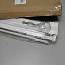 LazBlinds No Tools No Drill 1" Vinyl Mini Blinds, Cordless Blinds for Windows, Light Filtering Horizontal Window Blinds & Shades, 24" W x 72" H, White