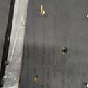 Pinzoveco Rotating Earring Display Stands for Selling with Adversitsing Board, Real Wood Jewelry Display Stand for Vendors, Large Capacity Earring Cards for Selling Rack Holder (Weathered Black)