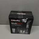 Mueller Multistick 5-in-1 Immersion Blender Handheld,12 Speed Hand Mixer-Turbo Boost,Heaviest Duty Copper Motor,Titanium reinforced Blades Hand Blender,Milk Frother Wand,Whisk,Beaker,Chopper,Grey