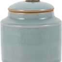 ABOOFAN Ceramic Storage Canister 13.5 Oz Porcelain Kitchen Jar with Airtight Lid for Coffee Tea Sugar Food Organization Desktop Storage Box