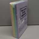 Cholemy 250 Sheets Colored Cardstock Bulk 8.3 x 11.7 Inch Pastel Cardstock Printer Paper Thick Assorted Construction Paper for Gift Scrapbook Card Making Printer School DIY Craft (Light Colors) (light yellow, light green, light purple, light pink, light blue)