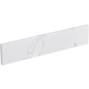 21 in. W x 4 in. H Sidesplash in Golden Calacatta, 21 Inch Universal Bathroom Vanity Sidesplashes, Quartz Side Splash for Bathroom Vanity Sink Top