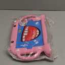 CHINFAI Kids Case for iPad, Cute Cartoon Case for iPad 2017 2018 9.7 inch, Case for iPad Pro/iPad Air 1 2, Shockproof Silicone Protective Cover with Self Stand[BPA Free][Side Handles] (Pink)