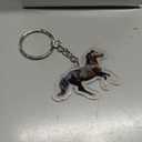 Huquary 60 Pcs Horses Keychain Key Ring Decoration Bulk Horse Party Favors Animal Themed Birthday Supplies for Friends Guest Return Gift Vintage Key Ring Jewelry for Party Accessories