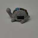 Nacome Solar Garden Outdoor Statues Turtle with Succulent and 7 LED Lights - Lawn Decor Tortoise Statue for Patio, Balcony, Yard Ornament - Chrismtas Gifts for Mom Grandma