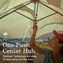 Coleman Oasis Instant Pop-Up Canopy Tent with Side Wall Attachment, Portable Shelter with Easy Setup & Takedown, Wheeled Carry Bag Included, 10x10/13x13ft Sizes, 10x10ft Shadewall
