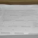 Acrylic Shelves for IKEA Milsbo Cabinets, Clear Acrylic Plant Corner Shelves Compatible with IKEA Milsbo Tall Greenhouse Cabinet - 8mm Thick 3 Pack Combo Set