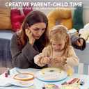 Klever Kits Spin Art for Kids, 2-in-1 Spin Spiro Machine Kit, Arts & Crafts Paint for Boys & Girls, Painting Spinner Toys Kits, DIY Birthday Gifts for Kids Age 6 and up